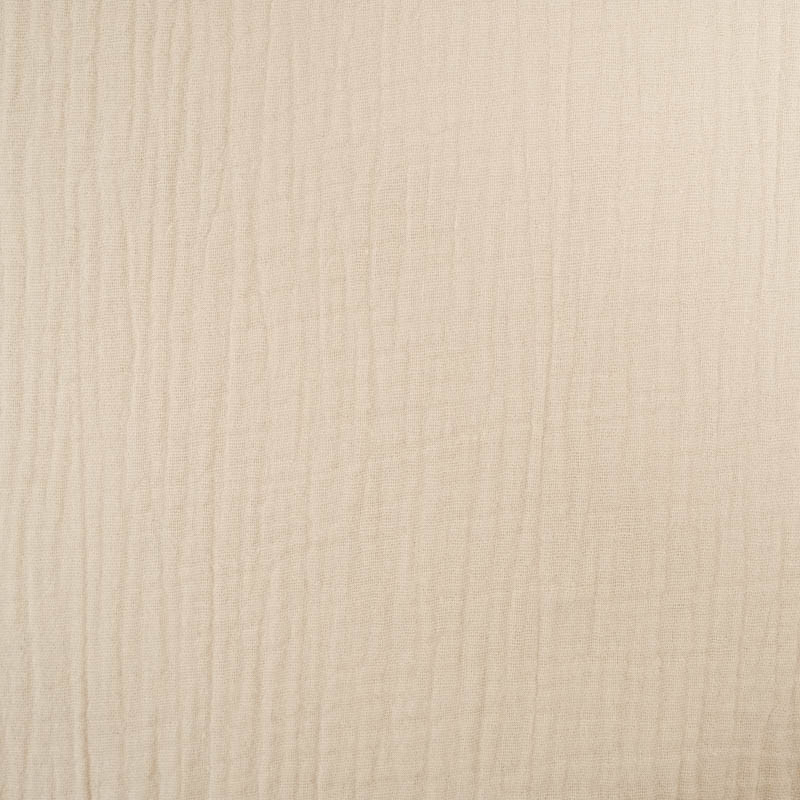 Double Gaze Unie Beige - Maison Klem